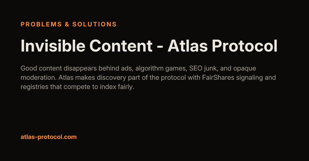 Invisible Content - Atlas Protocol